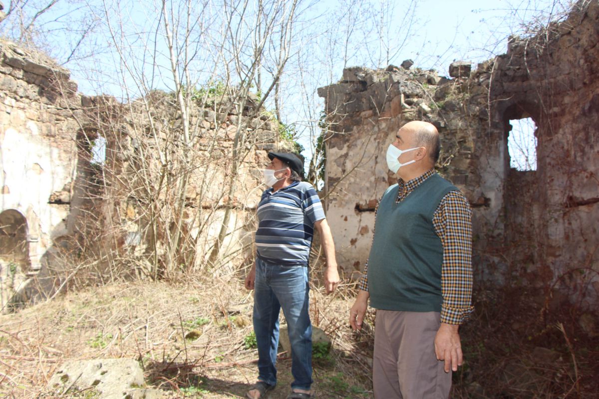 Samsun'da Tarihi Rum Kilisesi definecilerin talanına uğradı