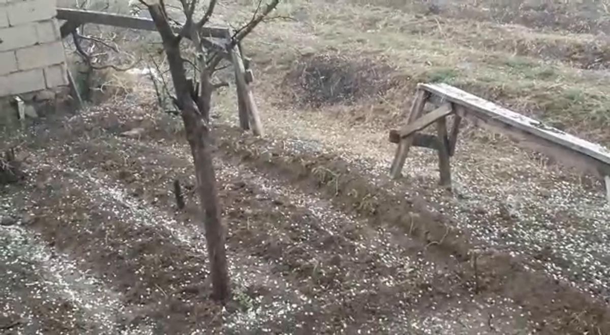 Iğdır'da üstüne yıldırım düşen kadın yaralandı