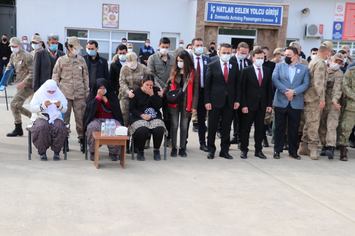 Siirt şehidi Erkan Erdem'in naaşı Niğde'ye uğurlandı