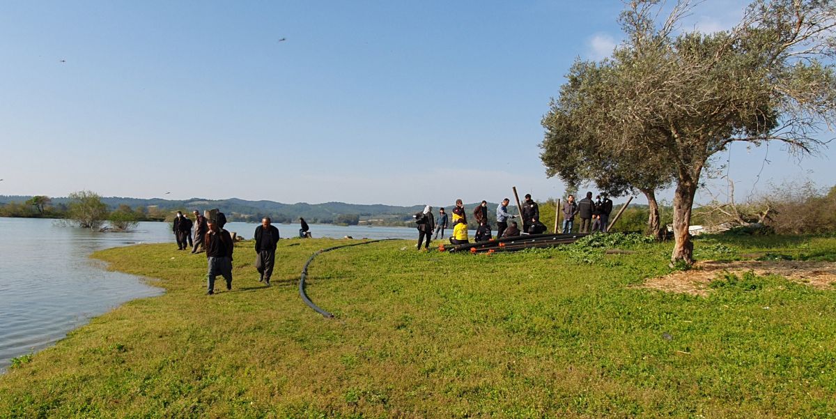 Adana'da balıkçı teknesi battı