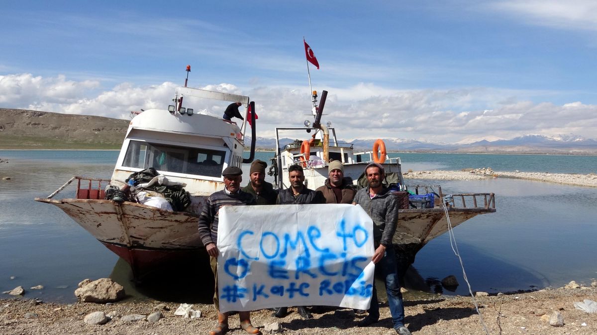 Van Gölü'nün birinci olması sonucu ABD'li astronot Erciş'e davet edildi