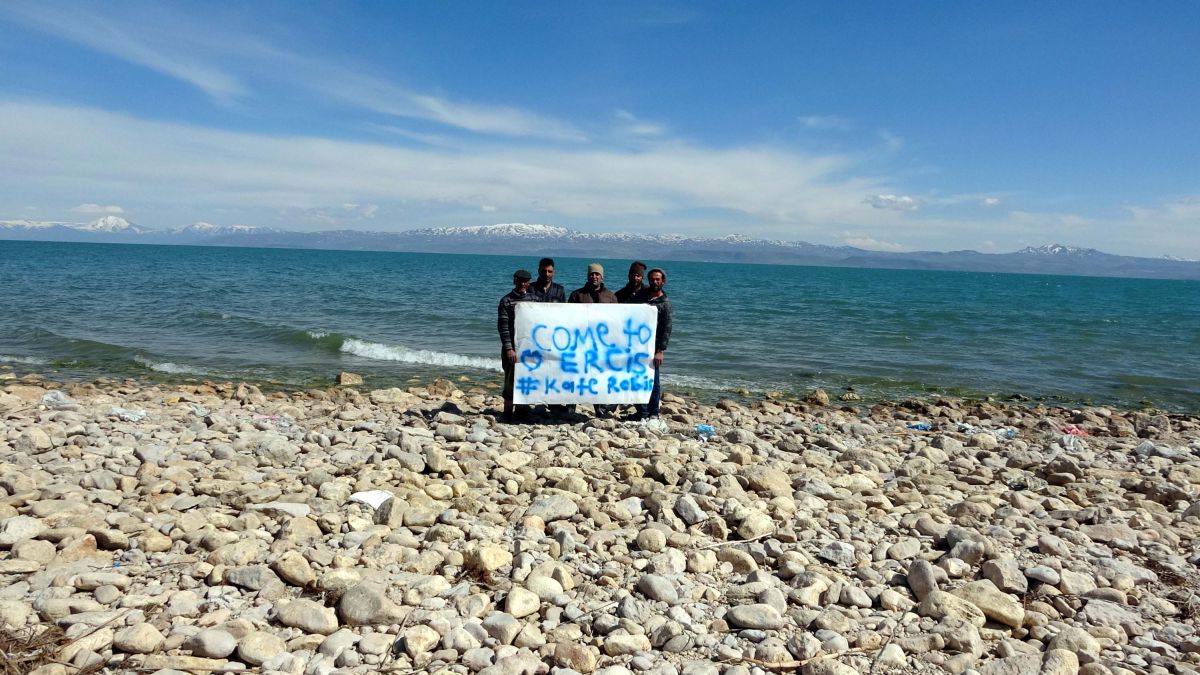 Van Gölü'nün birinci olması sonucu ABD'li astronot Erciş'e davet edildi