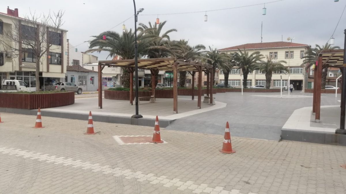 The town in Çanakkale was closed against the coronavirus #4