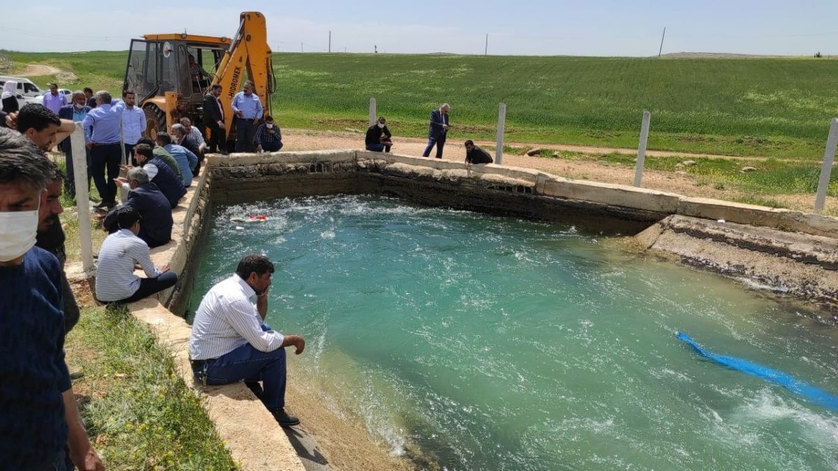 Şanlıurfa'da sulama kanalında akıntıya kapılan genç kayboldu