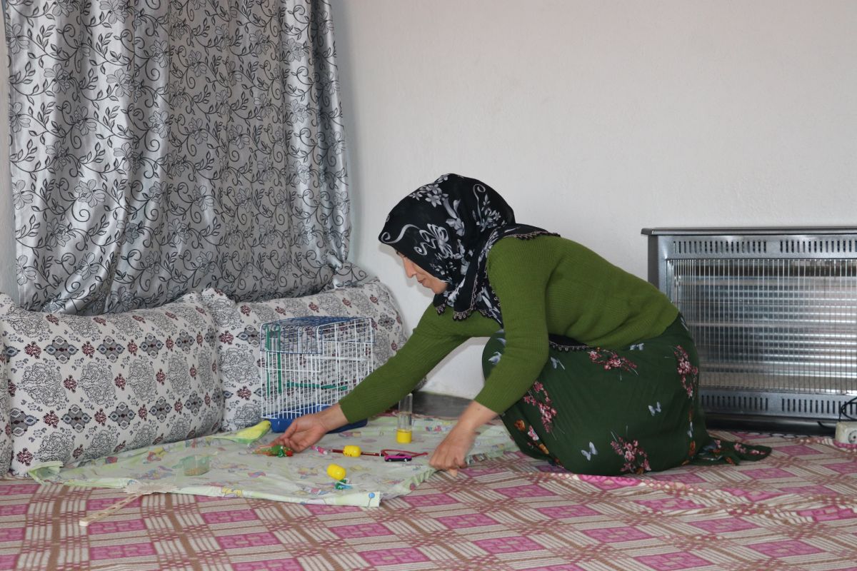 Mother with hydrocephalus at risk of losing her eyes in Mardin, waiting for help #8