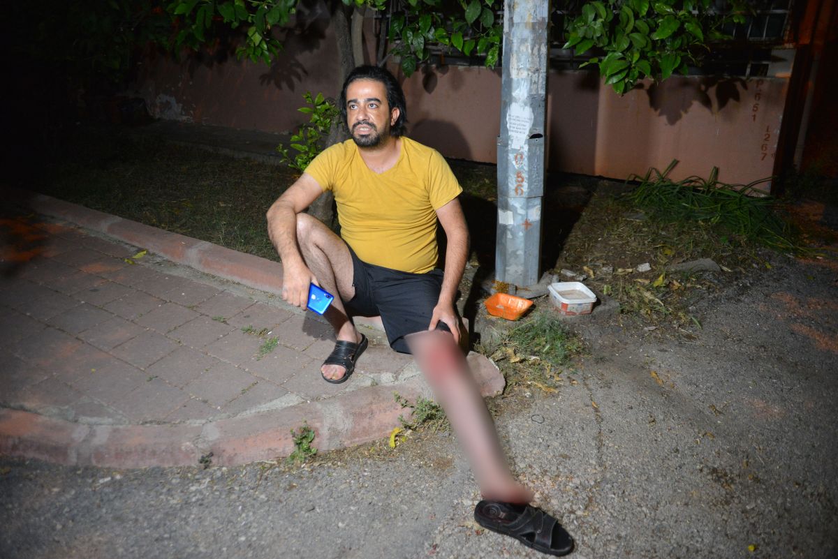 Adana'da silahlı saldırıda yaralanan taksici, şüpheliye tehditler yağdırdı