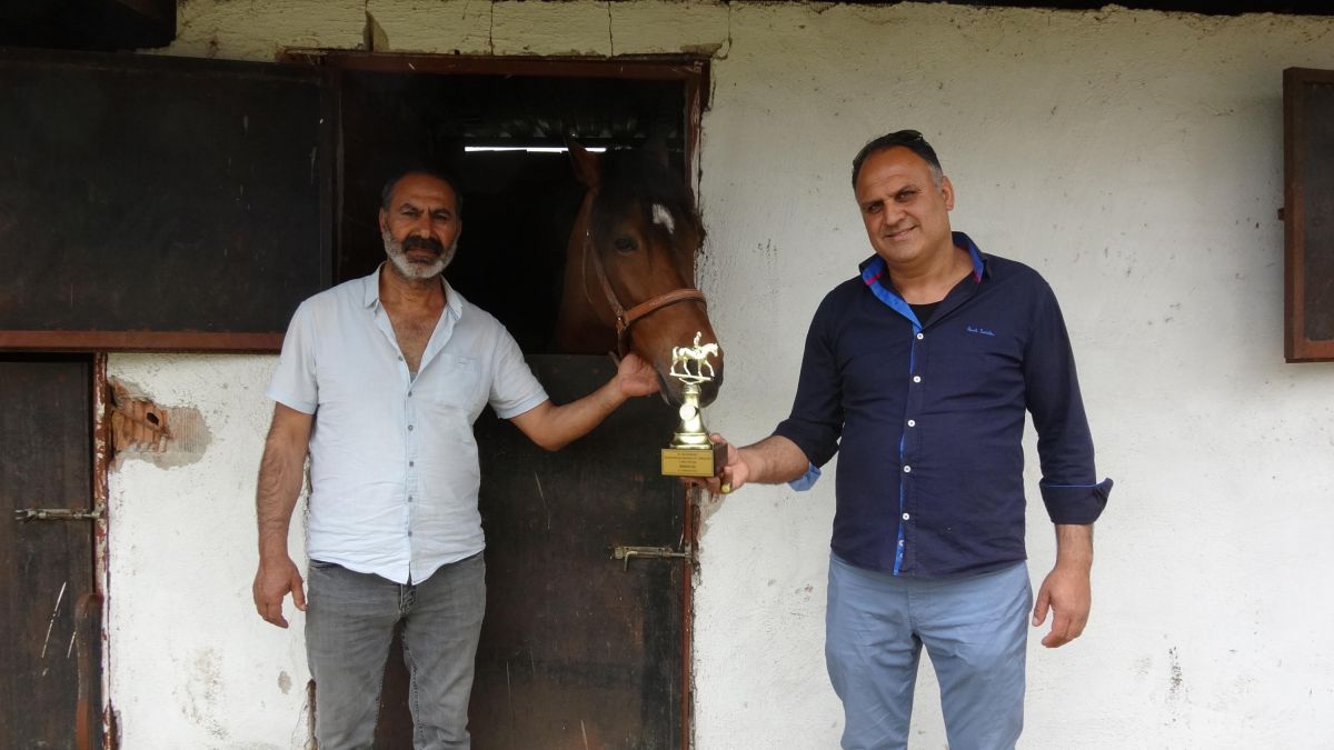 Aydın'daki köyün geçim kaynağını, yarış atları oluşturuyor