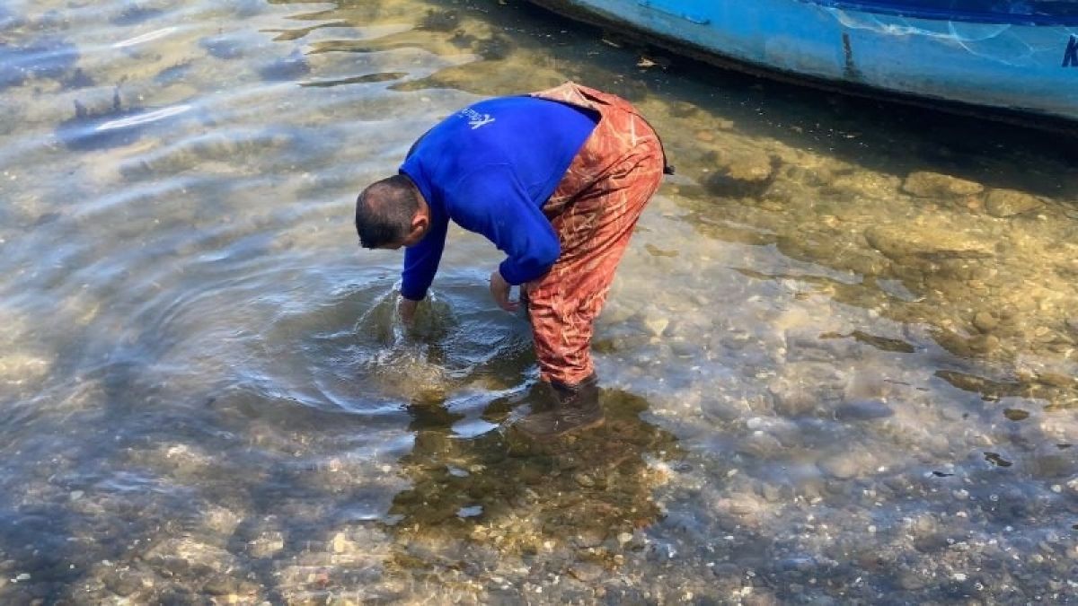 Bursa’da balıkçıların ağından tarihi eser çıktı