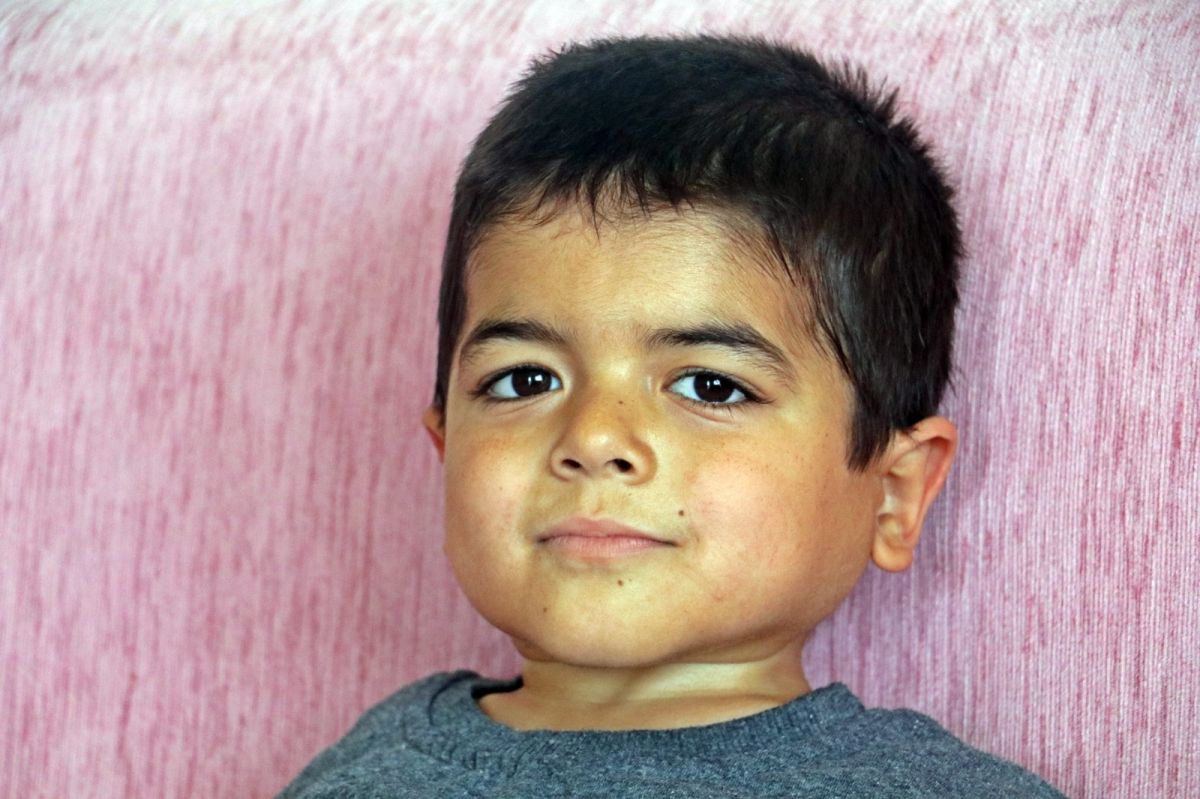 The body of 14-year-old Harun, who has rickets in Antalya, is 4 years old #5