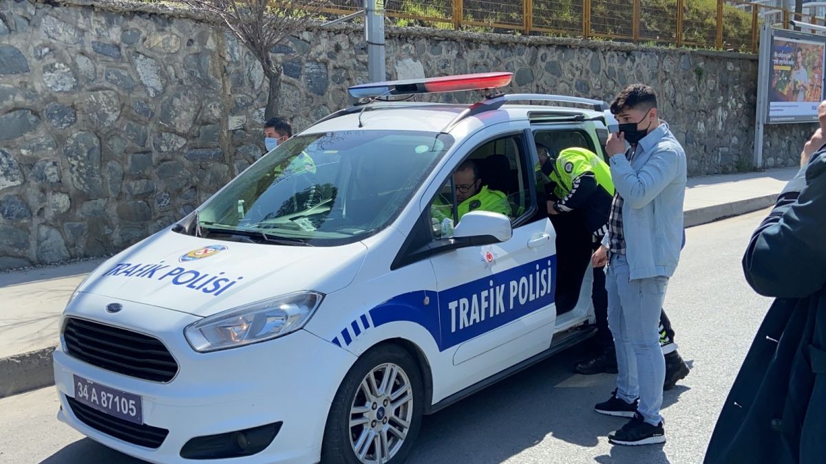 Kağıthane'de çarptığı adamı hastaneye götürürken gözaltına alındı