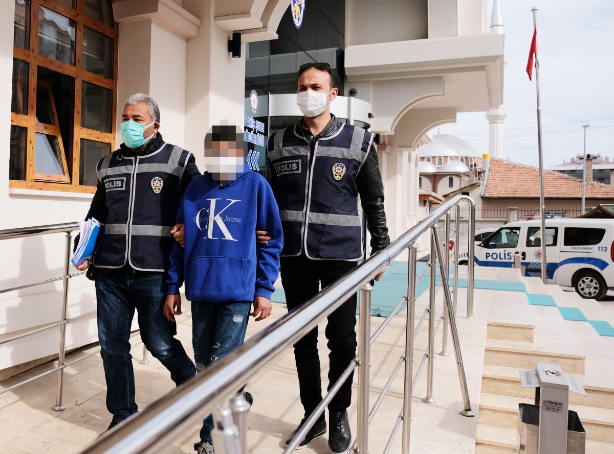 Konya'da 135 suç kaydı olan hırsız çocuk serbest bırakıldı