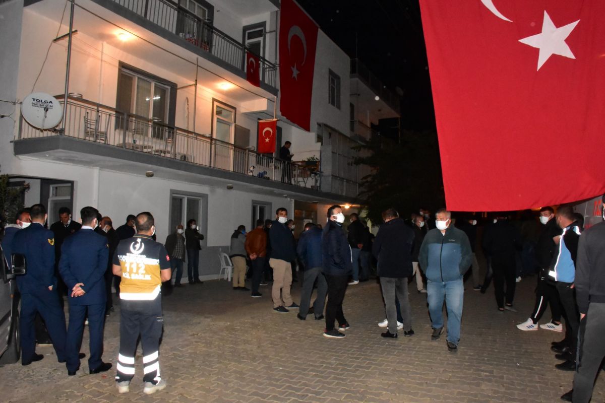 İzmir'e şehit ateşi düştü