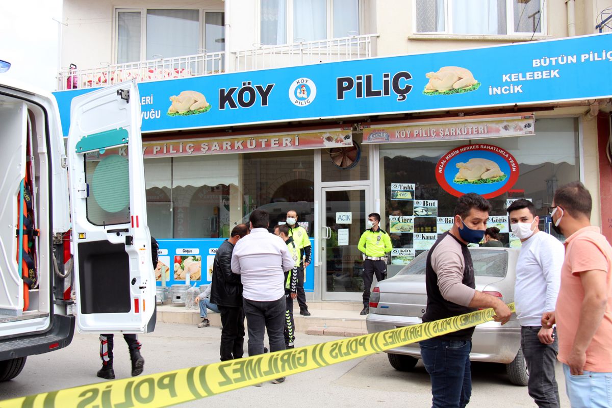 Burdur'da şarküteride çalışan kadını av tüfeğiyle öldüren saldırgan kaçtı