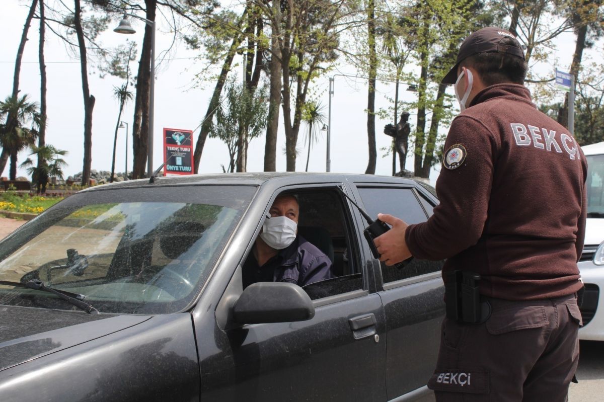 Ordu'da benzinliğe giden sürücü, cezadan kurtulamadı