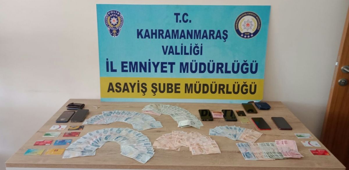Kahramanmaraş'ta dolandırıcıların maaşlı elemanları yakalandı