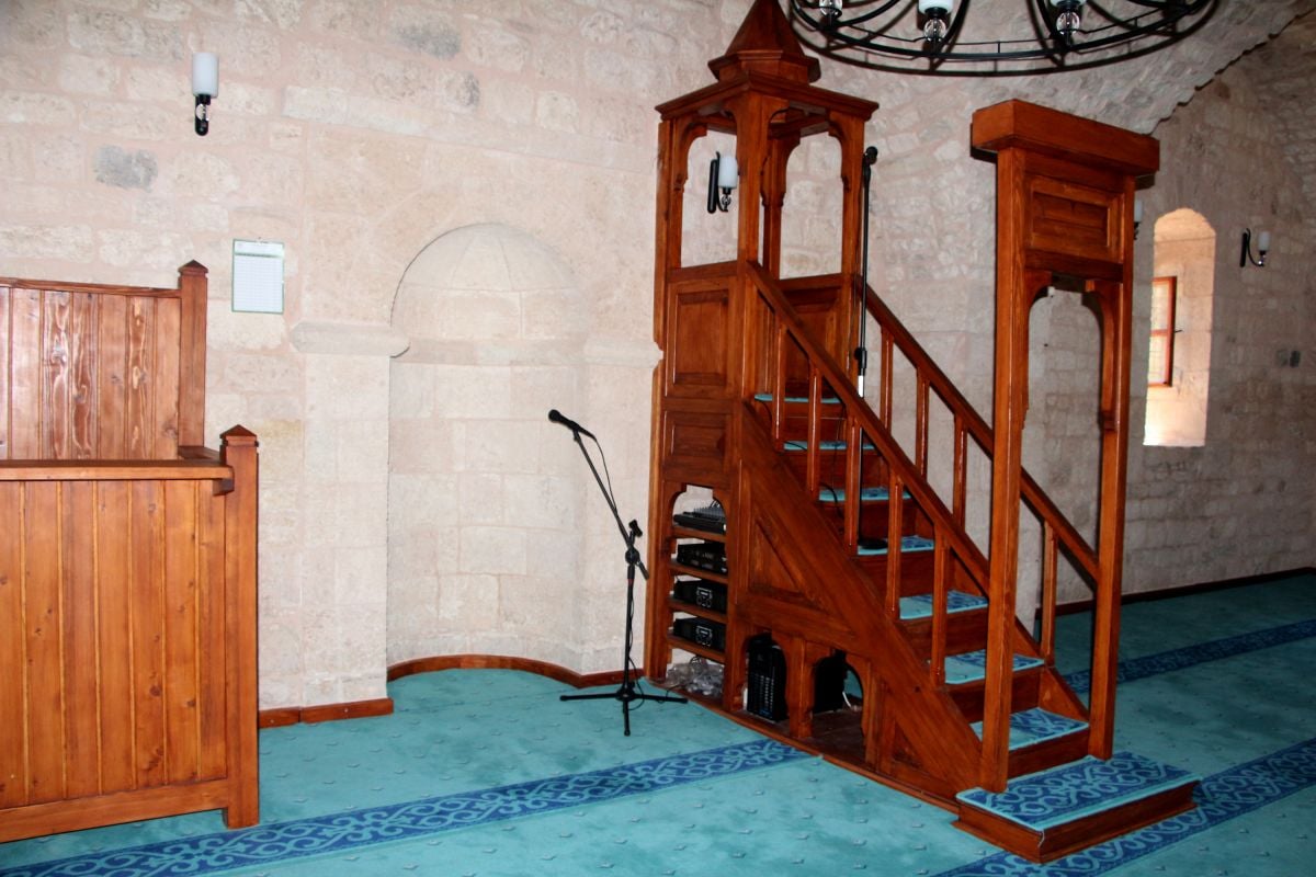 Afrin de yenilenen Ömer Bin Hattap Camii ibadete açıldı #7