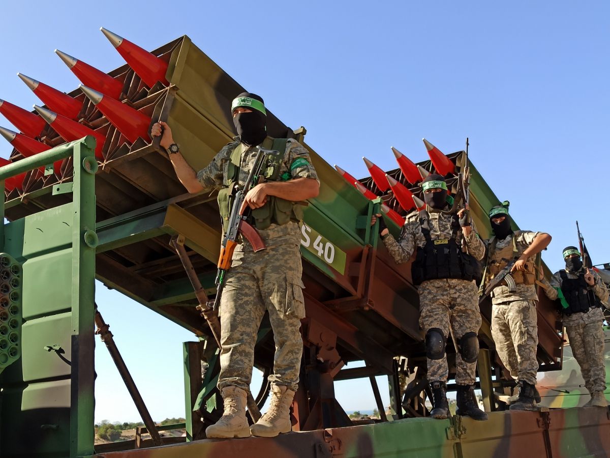 Al-Qassam Brigades hold military parade in Gaza Strip #4