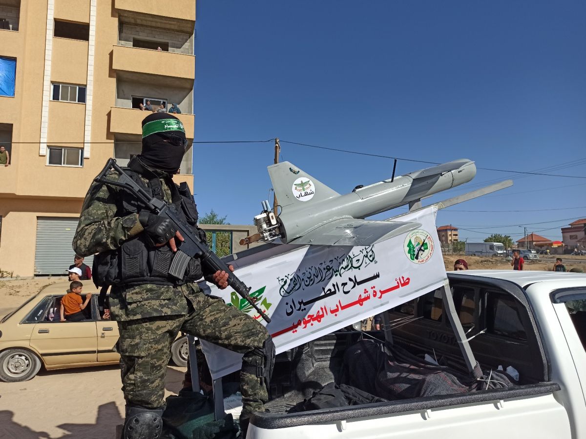 Al-Qassam Brigades hold military parade in Gaza Strip #3