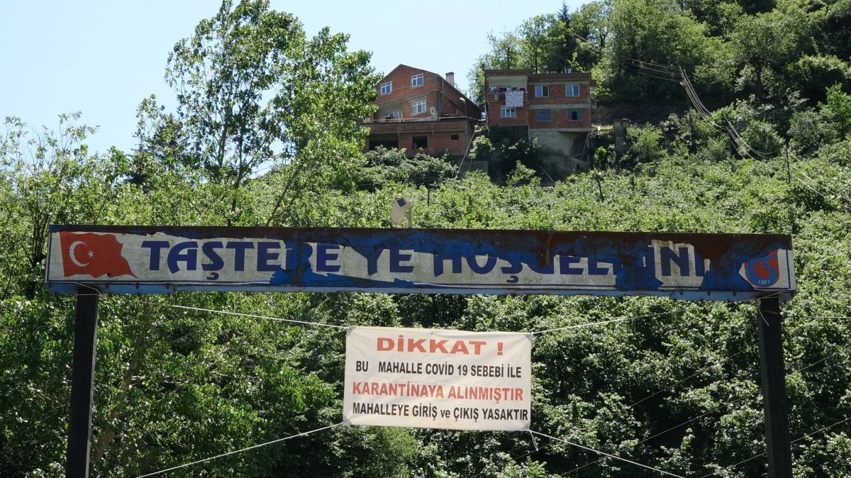 After the mass funeral prayer in Trabzon, the village was quarantined #3