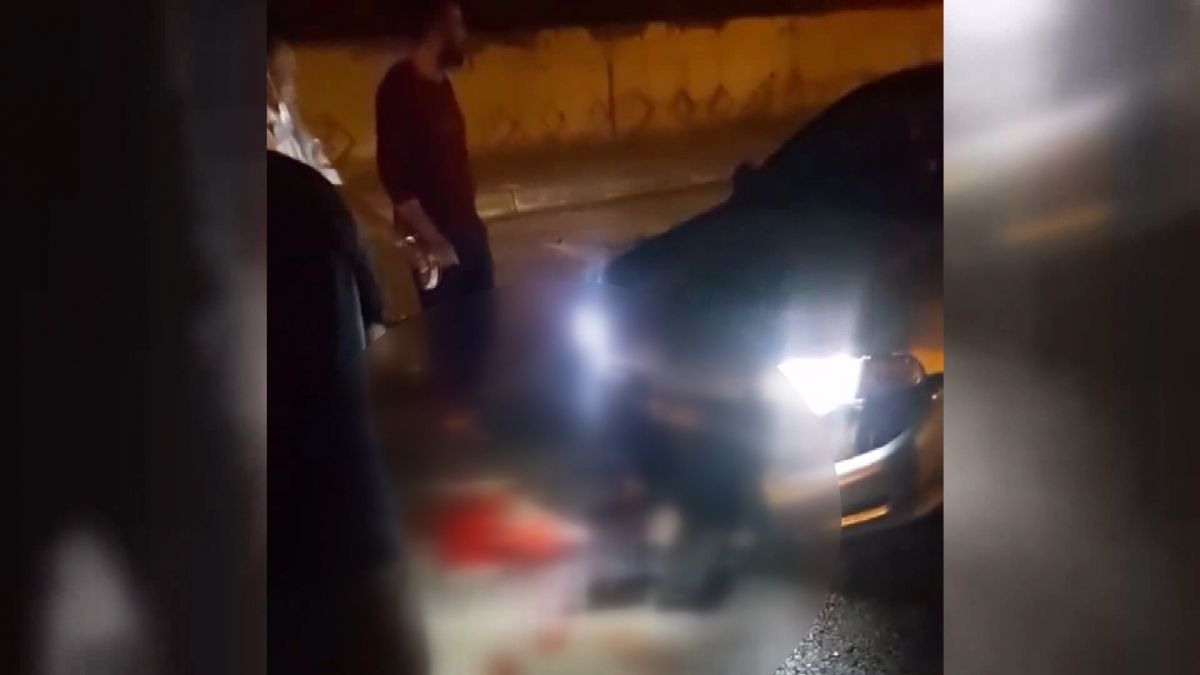 Ankara da alkollü sürücü motokuryeye çarptı #1