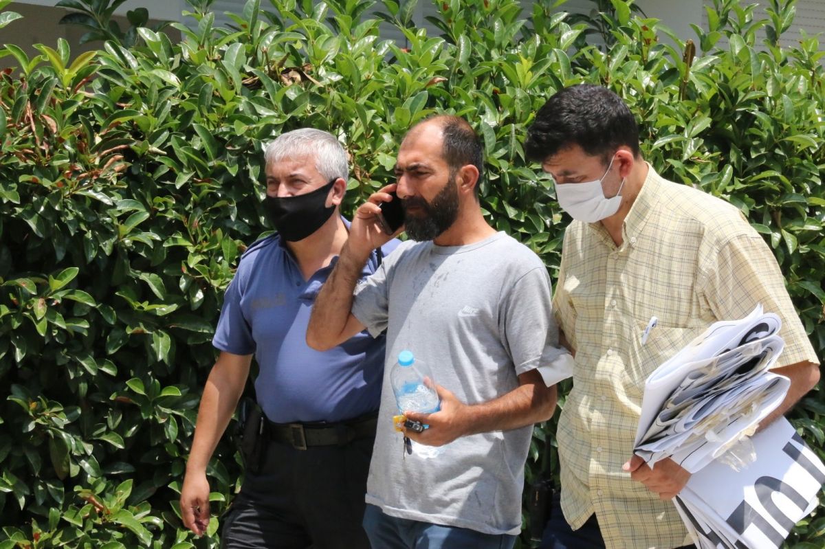 Antalya da tehdit edildiğini iddia eden kişi, kendini eve kilitledi #3