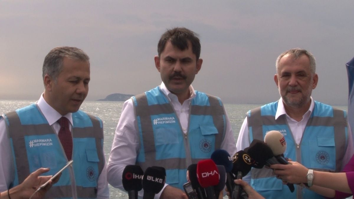 Murat Kurum: Marmara Denizi, 10 gün öncesine göre daha temiz  #1