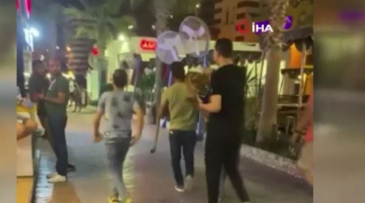 Three people were arrested for walking with a lion on the street in Egypt #1