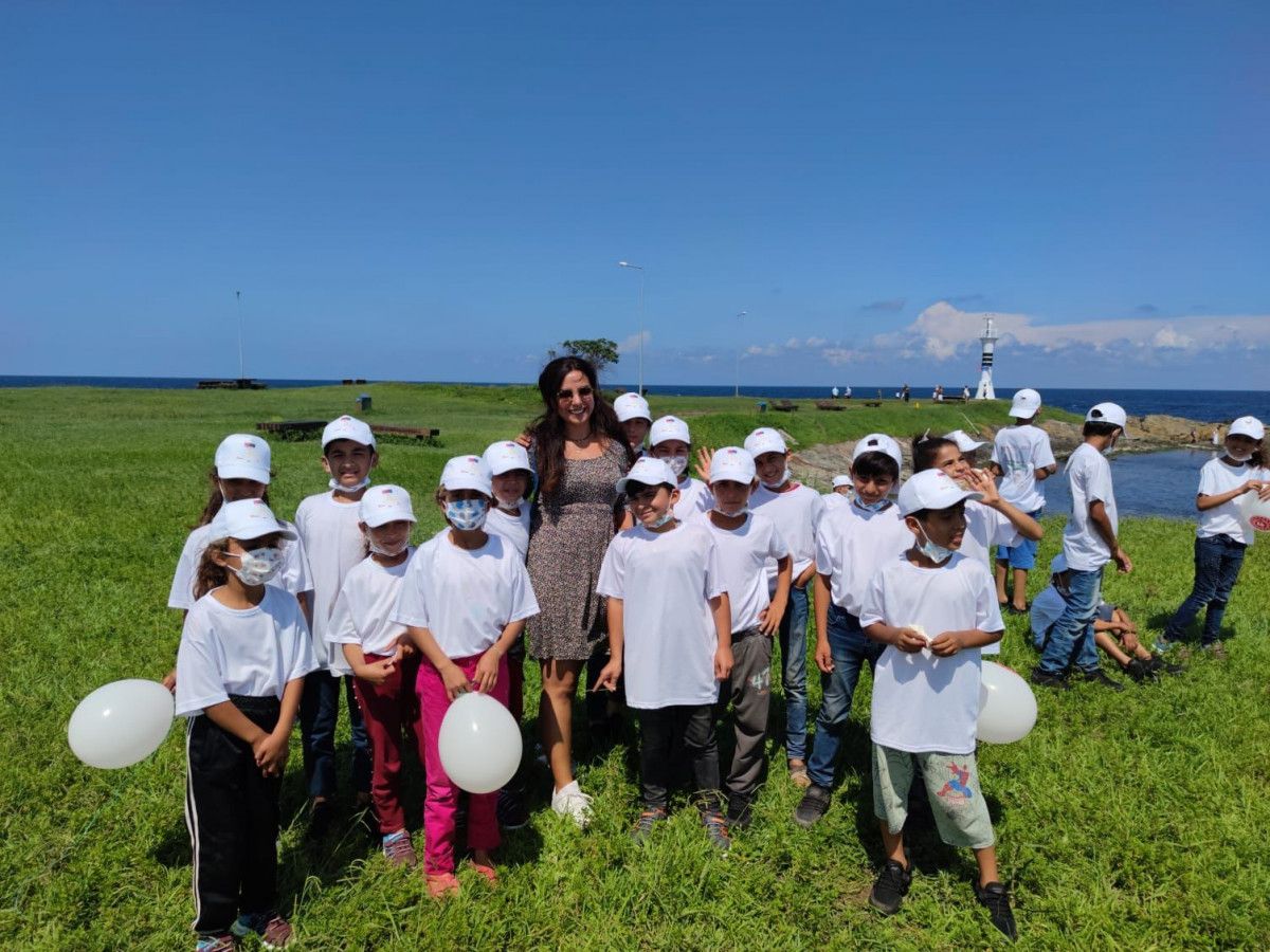 Ordu da mevsimlik işçilerin çocuklarıyla uçurtma uçuruldu #3