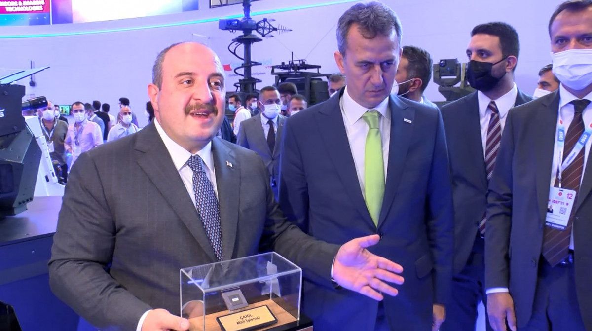 Bakan Mustafa Varank, milli işlemci Çakıl ı İDEF 2021 de tanıttı #1