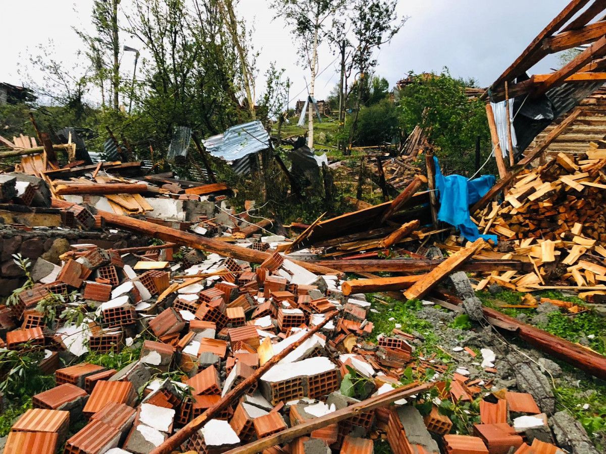 Artvin Şavşat’ta hortum ve fırtına etkili oldu #9