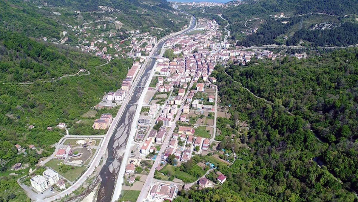 Sel oluşan Bozkurt taki Ezine Çayı, 4 bin metrelik duvarla ıslah edilecek #2