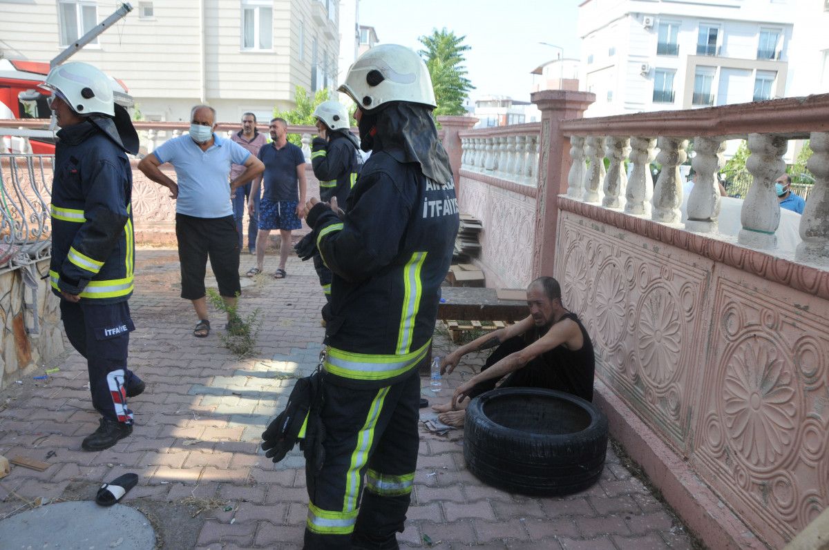 Antalya da evi yanan kiracı, ev sahibinin yaptığı söyledi #3