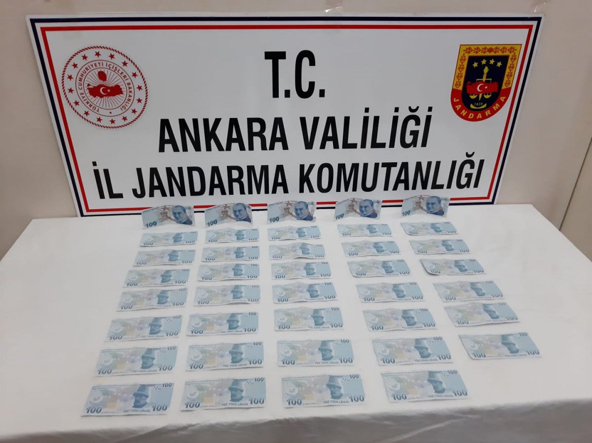 Ankara daki yolcu, üzerinde sahte parayla yakalandı #1