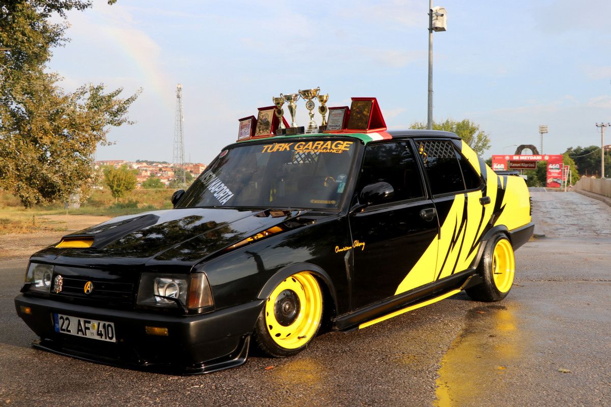 Edirne de otomobil tutkunu, 93 model aracı 80 bin liraya modifiye etti #2