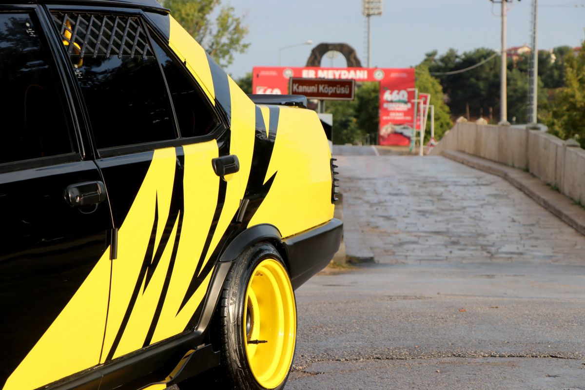 Edirne de otomobil tutkunu, 93 model aracı 80 bin liraya modifiye etti #4