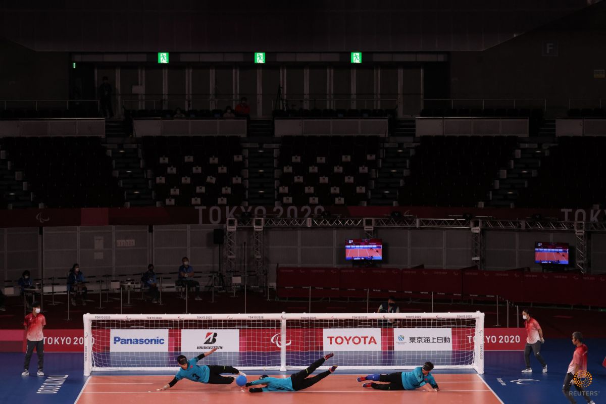 Tokyo Paralimpik Oyunları nda Türkiye gol bol takımı, Çin i yendi #8