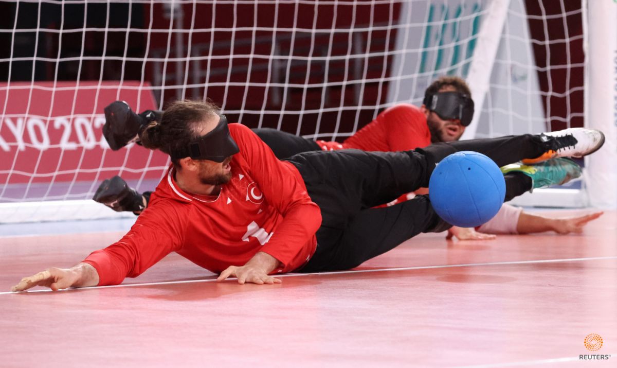 Tokyo Paralimpik Oyunları nda Türkiye gol bol takımı, Çin i yendi #2