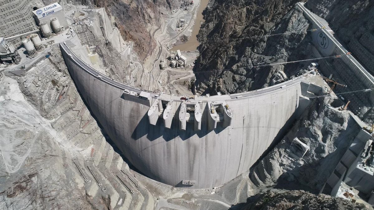 Artvin de yapılan Türkiye nin en yüksek barajı tamamlandı #1