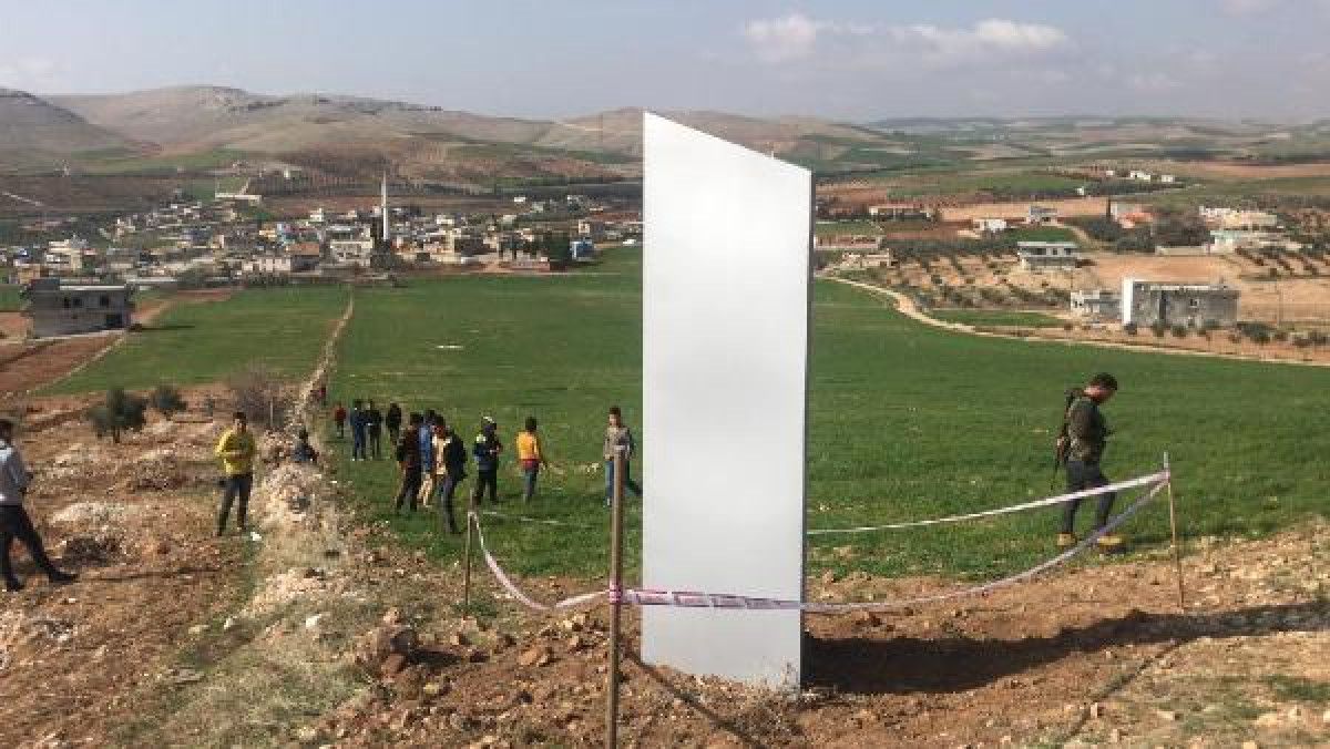 Gizemli monolit bu kez Diyarbakır daki Zerzevan da görüldü #8