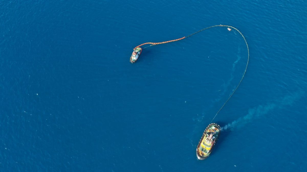 Akdeniz de petrol kirliliği temizliği tamamlandı #2