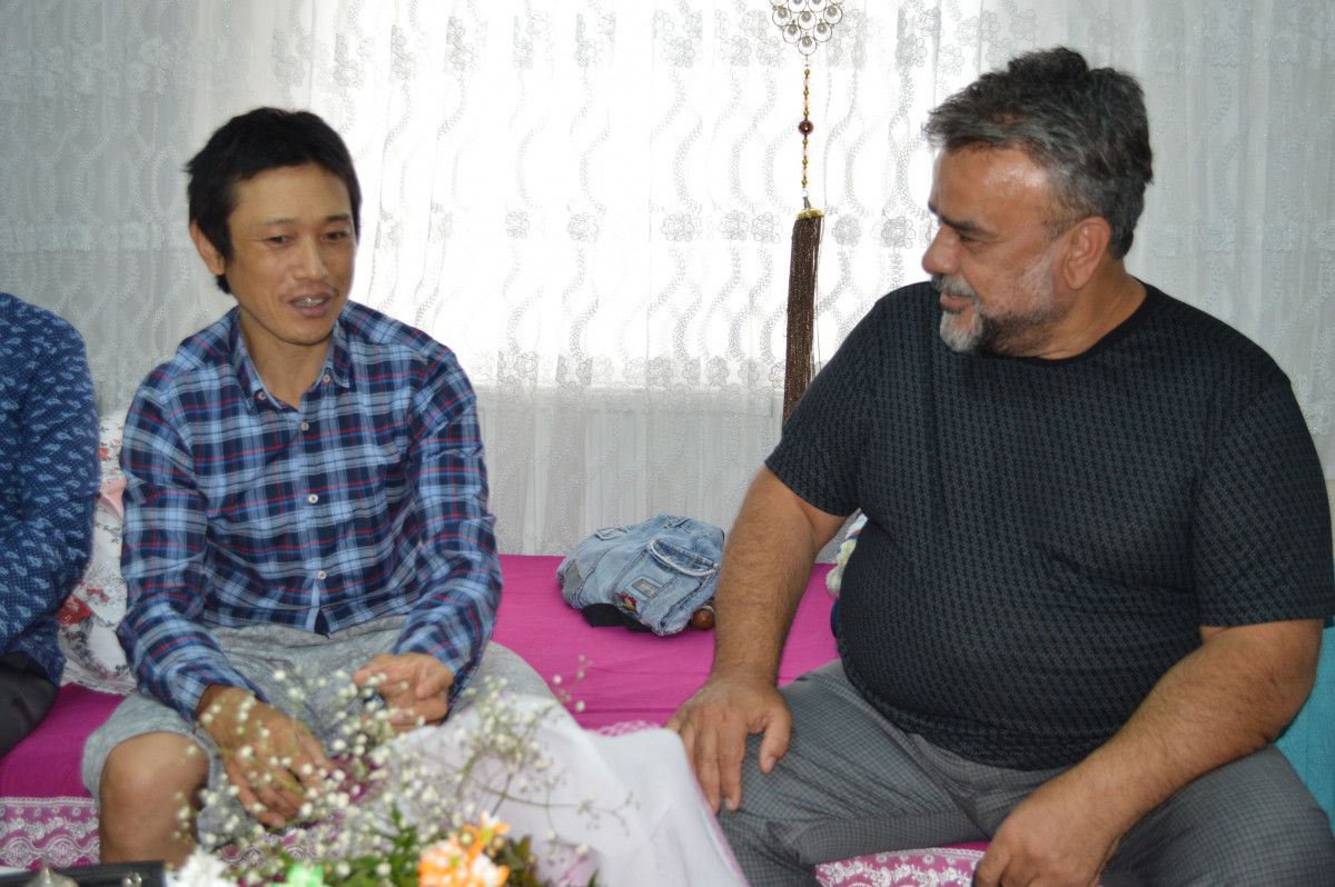 Bülent Serttaş kendi memleketinde bıçaklanan Japon turisti ziyaret etti #6