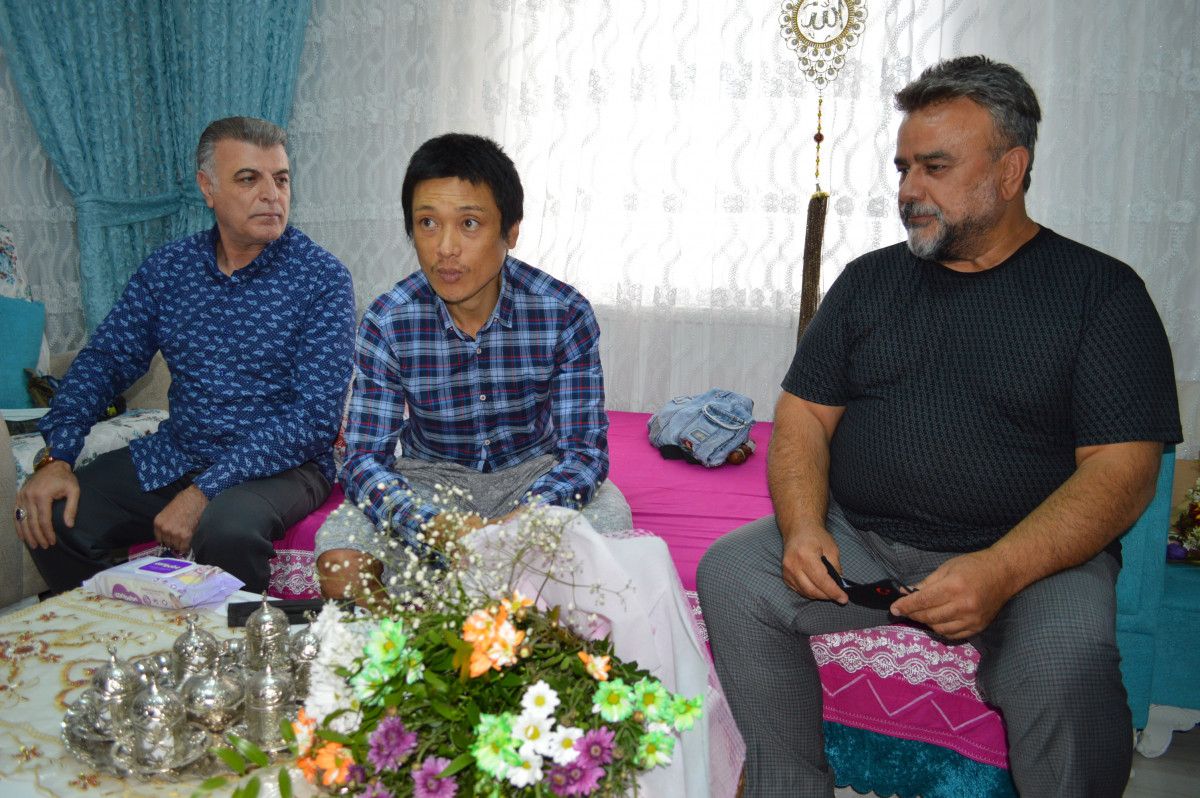 Bülent Serttaş kendi memleketinde bıçaklanan Japon turisti ziyaret etti #1