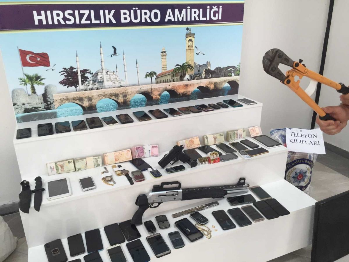Adana da hırsızlara operasyon: 50 gözaltı #5
