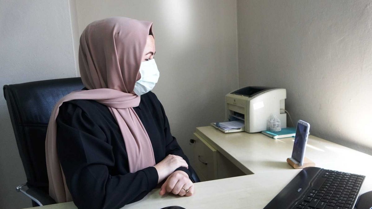 Samsun da tıbbı sekreter, 2 bin kişiyi aşı olmaya ikna etti #1