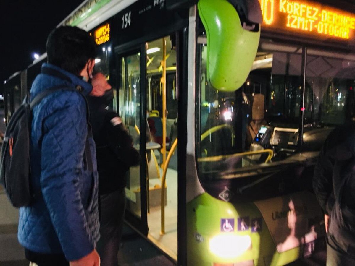 Kartal da otobüsten inmeyen koronavirüs hastası kadını polis indirdi #2