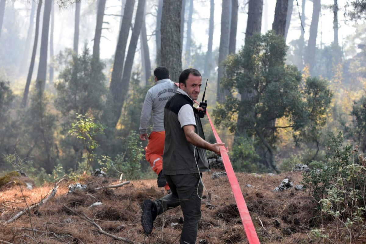 Antalya da orman yaktıkları iddiasıyla 7 Rus turist tutuklandı #4