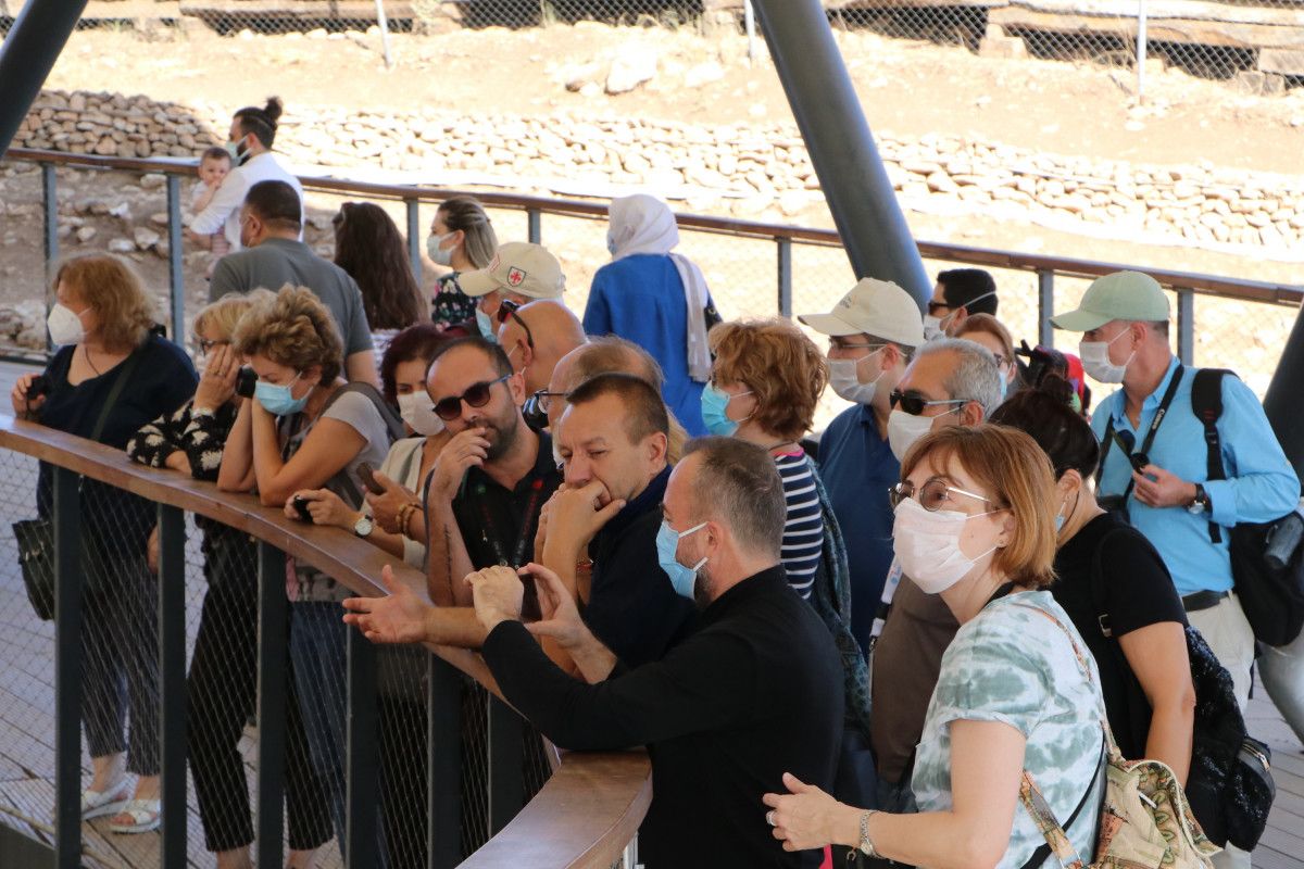 Göbeklitepe’de hafta sonu yoğunluğu #1