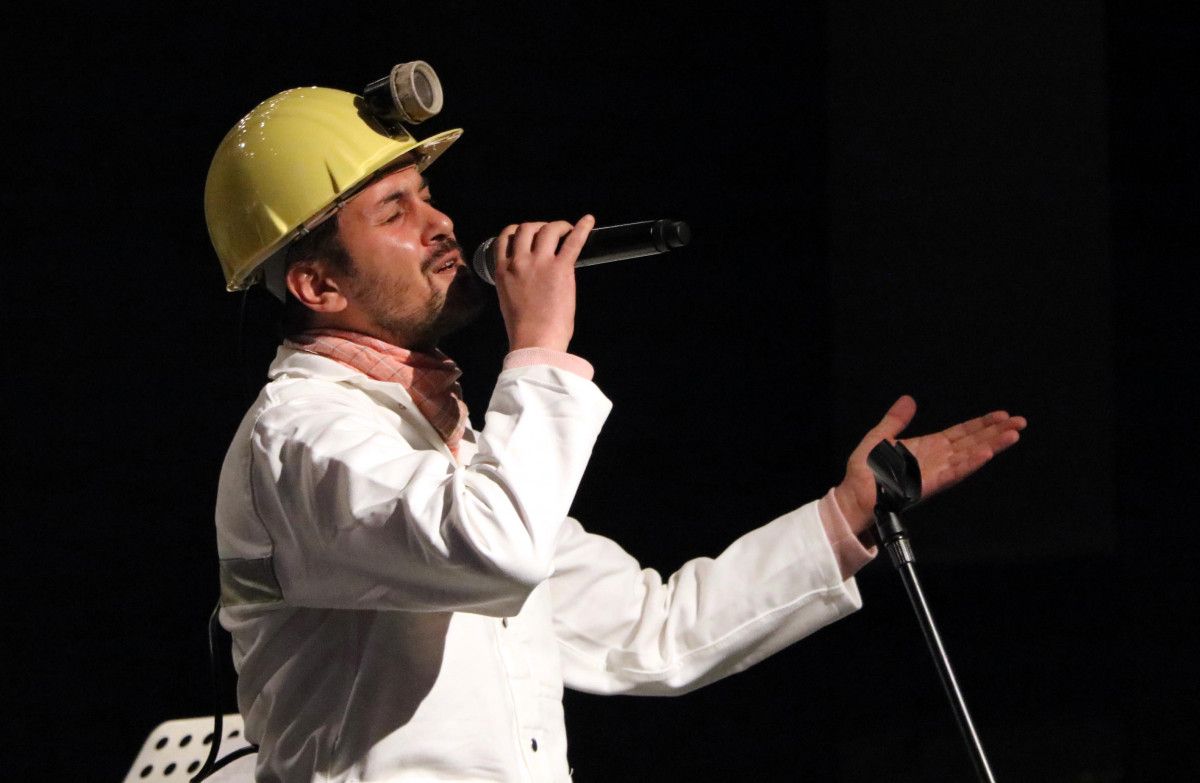 Zonguldak ta maden işçileri konser verdi #2