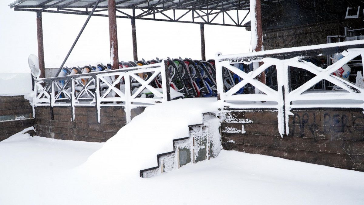 Erciyes’te kar kalınlığı 20 santime ulaştı #6