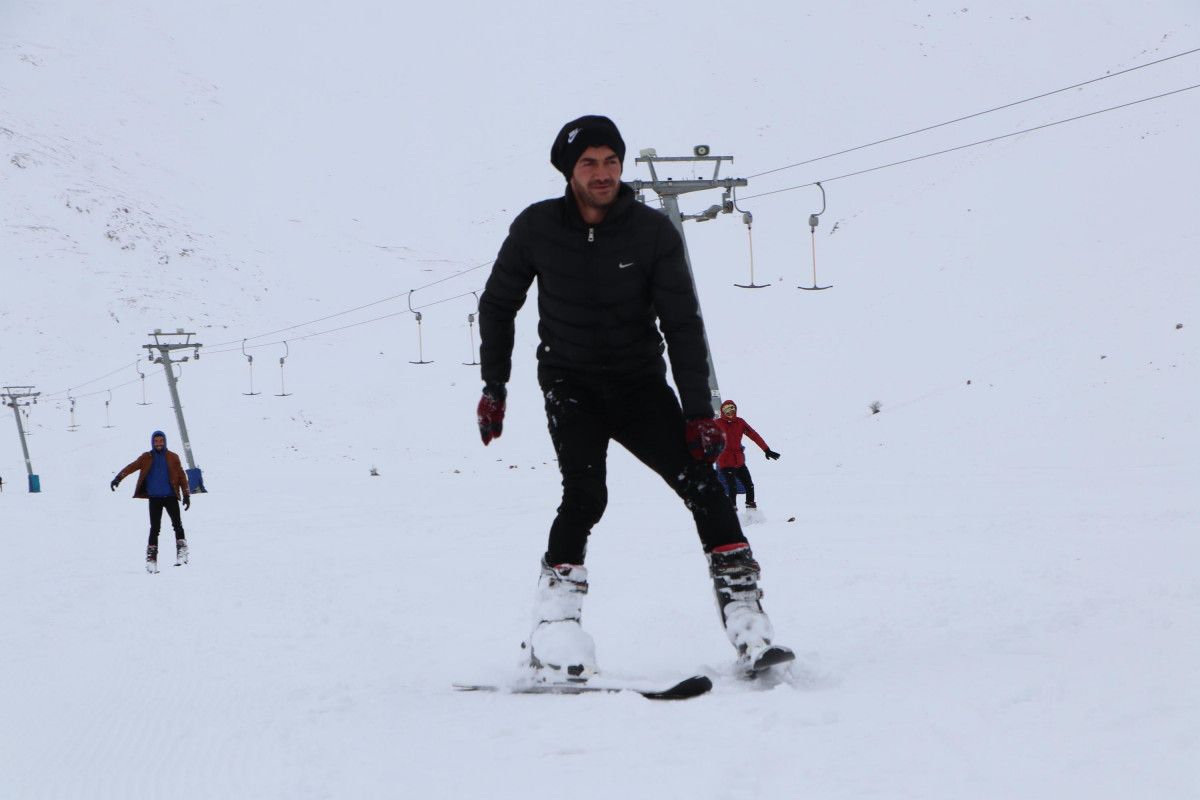 Van daki kayak merkezi, 3 yıl sonra ilk kez yeterli kara ulaştı #4